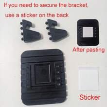 Car Dashboard Mat - Soft Rubber Phone & Gps Holder Stand Compatible With Iphone, Compatible With Samsung, For One Plus - Essential Auto Interior Accessory With Phone Holder