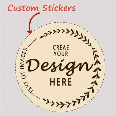 24-1000 etiquetas personalizadas - Pegatinas personalizadas con cualquier diseño de imagen, logotipo o texto, pegatinas impermeables, etiquetas de agradecimiento personalizadas, logotipo comercial, 100 etiquetas, sello, sin planchar, ornamental, adhesivo exquisito personalizado, único, regalos para él, regalos para ella, ella, novio, novia, papá, mamá, familia, amigos, hijo, hija, estudiantes, trabajadores, niños, oficina, salón de té, escuela, hogar, listo para el brunch, utensilios de cocina personalizados, ambiente cálido