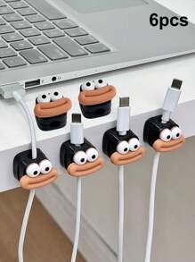 Magnetic Cable Clips Adjustable Charging Cables Cord Holder Under Desk Wire Manager Organizer For Home Office Cable Management - Multicolor - View 7