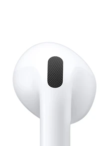 Apple Auriculares inalámbricos de 4ta generación AirPods, estuche de carga con cable USB-C - Blanco - Blanco - Ver 4