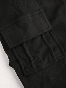 Women Spring And Fall Two Pieces Set High Stretchy And Hoodie Women Fashionalbe Solid Color Hooded Jackets & Leggings - Black - View 8