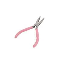 1 pieza Alicates mini profesionales con mango de polvo de joyería, pequeños y convenientes para manualidades de joyería DIY