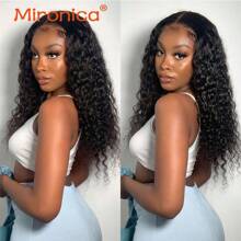 BINF Brazilian Virgin Hair Deep Wave Bundles 100% Human Hair Unprocessed Brazilian Human Hair Deep Curly Bundles Hair - Natural Black - View 12