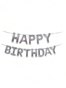 580pcs Black & Silver Balloon Garland Birthday Set, 40" Oversized Foil Number Balloons, Black Rose Petals, Suitable For Men & Women 16th, 18th, 20th, 21st, 25th, 30th, 35th, 45th Birthday Party Decorations