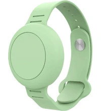 Bracelets Compatible With AirTag, Silicone Hidden Wristband Compatible With Apple Airtag, Lightweight Watch Band , GPS Tracker Case Finders Cover