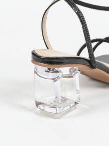 Modische Damen Kristall Plateau Sandaletten mit Schmetterling Strass Design, offene Zehe Lässig atmungsaktiv Partyklassiker schwarze Schuhe