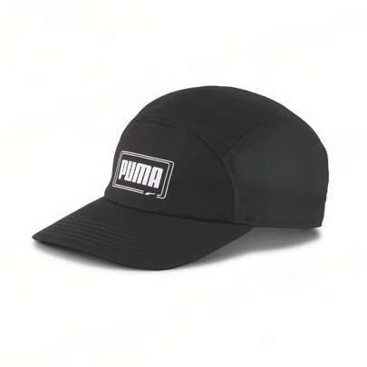 Puma Black Sports Hat Baseball Cap Visor Cap