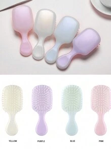 1/2/3pcs Comb, Mini Comb, Wet Dry Ventilated Comb, Combing Curls And Removing Entanglement, A Light Hair Accessories For All Hairstyles, New Year Gift