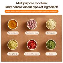 Garlic Puree Machine USB Charging, Electric Mini Garlic Puree Machine, Household Kitchen Small Appliances Garlic Puree Machine 250ml Capacity - White - View 8