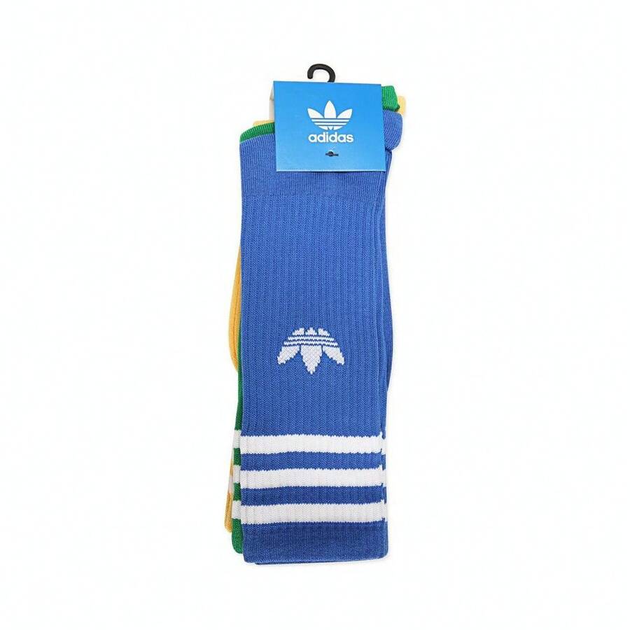 Adidas Originals 2024 Unisex High Crew Socks, Discounted Pack IX7505
