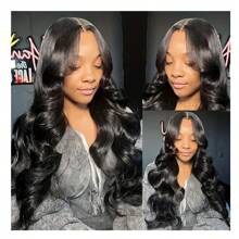 bling hair 30 pouces vague de corps perruques de cheveux humains 13X6 HD dentelle frontale perruque 13X4 dentelle avant perruques de cheveux humains brésilien 4X4 Transparent dentelle fermeture perruque