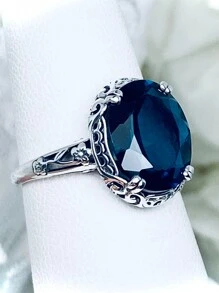 1pc Fashionable Vintage Silver Plated Ring, The Symbol Of Eternal Love, Perfect Gift For Girl's Birthday, Christmas, Anniversary