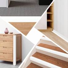 1 pieza Moldura flexible de esquina de 4 cm x 2 m, moldura de pared autoadhesiva, protector de esquina de pared interior y exterior para bordes de pared, piso, ventana, puerta, techo, mostrador - Multicolor - Ver 11