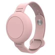 Bracelets Compatible With AirTag, Silicone Hidden Wristband Compatible With Apple Airtag, Lightweight Watch Band , GPS Tracker Case Finders Cover