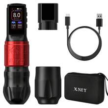 XNET 1PC Titan270 Bezprzewodowa Maszynka Do Tatuażu Długopis Silnik Bezszczotkowy o Wysokim Momentu Obrotowym Z 4.0/5.0mm Skok 2400 mAh Bateria Dla Artysty Tatuażu