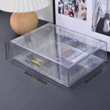 Organizer per cosmetici a cassetti impilabili, mobile di archiviazione per scrivania, forniture per ufficio, documenti, grande scatola di archiviazione da scrivania, regalo per la fidanzata