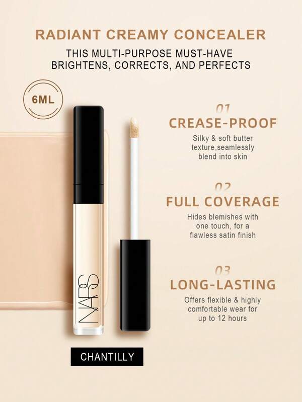 Nars Cremiger Concealer #Chantilly 0,22 Oz./6ml
