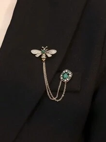 1pc Luxury & Elegant Women's Brooch Set, Includes Brooch Pin, Sweater Pin, And Accessories - Brooch - View 6