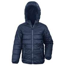 Result Childrens/Kids Padded Jacket (Navy Blue) - 100% Polyester - 藍色 - 查看 2