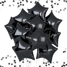 10pcs 18" Star Shaped Balloon, Holiday Celebration, Birthday Party, Wedding, Engagement, Valentine's Day, Anniversary Decoration - Multicolor - View 19