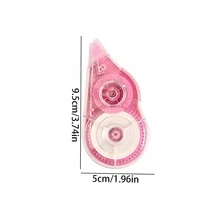 High-Quality Correction Tape With Large Capacity, Smooth Gliding, Non-Sticking, Non-Breaking Correction Tape - Ideal For Students, Compatible With Pencils, Ballpoint Pens, Rollerball Pens, Easy Correction Without Pressure, Must-Have School Supplies - Multicolor - View 3