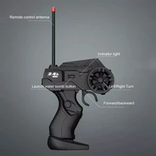 Tanque Rc Con Lanzador De Balas,regalos Para Niños Coche - Negro - Ver 7