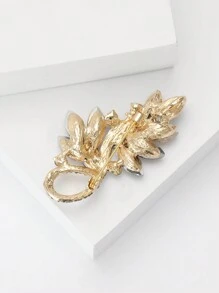 Cinza Café Roxo Cristal Trigo Orelha Broche Para Mulheres Homens Planta Pin Festa Banquete Jóias Presente Vestido Terno Pin Acessórios