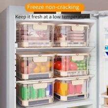 Recipiente Portátil Extraíble Para Almacenar Alimentos - transparente - Ver 4