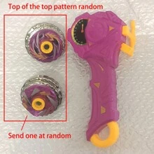 1pc Children's Alloy Spinning Multiple Gameplay Gyro Toys Magic Combination Pull Rope Cool Light Gyro Festivals Birthday Gifts  Kids(The Decorative Design Of The Gyro Is Random) - Multicolor - View 13