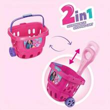 KINICHOOY Kids Makeup Table, 3+ Toddler Makeup Table, Mirror And Pretend To Play Makeup Accessories And Hair Dryer Toys, Girls Makeup Table Play House Games - 粉色 - 查看 4