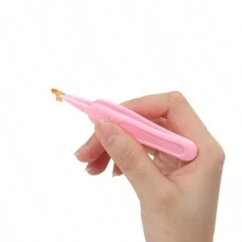 婴儿鼻夹，新生儿儿童圆头鼻毛镊子清洁器