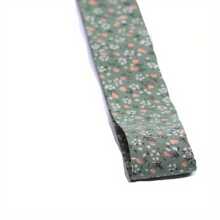 韩式双面花卉雪纺丝带，DIY蝴蝶结发饰，服装，礼品包装，帽带材料及配件 - 彩色 - 查看 13