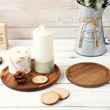 Acacia Wooden Tray, Breakfast Tray, Cake Tray, Bread Tray, Kitchen Tray, Tea Set Tray, Item Tray, Multi-Purpose Wooden Tray, Restaurant Service Tray, Suitable For Families, Restaurants, And Gatherings, Multifunctional Tray, Christmas Tray