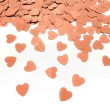1 paquet/5000 pièces de confettis en forme de cœur de 1 pouce, blancs et rouges, roses, or/rouges/rose gold paillettes, papier de soie de couleurs mélangées. Confettis en forme de cœur pour la décoration de la Saint-Valentin - pour lancer des cœurs pour le mariage, la décoration de table romantique, le lieu, le bouquet à la main, le remplissage de ballons transparents