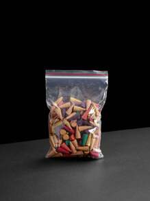 120 件装宝塔香粒檀香沉香花香泰国宝塔香薰锥形香家用香炉浴室厕所除臭香 - 彩色 - 查看 13