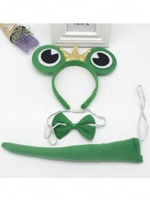 Diadema con dibujos animados, tocado de príncipe y princesa rana para disfraces, actuaciones y uso cosmético - Multicolor - Ver 29