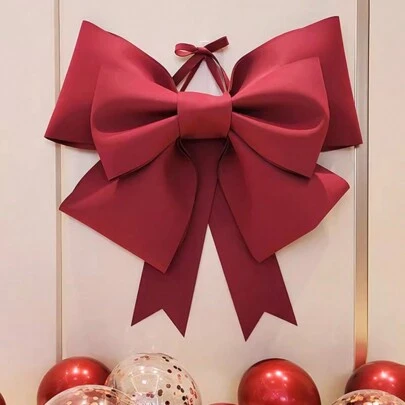 30/50/75cm Big Bow Birthday Wedding Valentine's Day Party Wall Background Decor EVA Bow Make Kit DIY Bow Knot Handmade Material Christmas Decoration