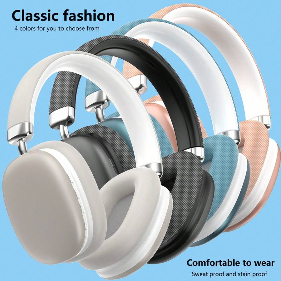 F18 Modne, regulowane, wielokolorowe, bezprzewodowe słuchawki Bluetooth - Wielokolorowe - Zobacz 1