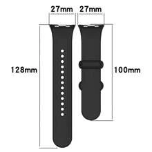 1 buah Tali Jam Tangan Silikon Cair Kompatibel dengan Mi Band 8 Pro/9 Pro, Redmi Watch 4, Tali Pengganti Kreatif dan Personalisasi Unisex, Cocok untuk Versi NFC, Tingkat Premium - Tali  9Pro/8Pro/Redmi Watch 4 - View 9