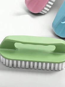1/3/5pcs, Multi-Purpose Handheld Cleaning Brush, Household Plastic Laundry Brush, Multifunctional For Washing Basin, Shoes, Drying Rack, Cleaning Brush, And Hard Bristle Board