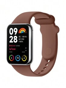 1 buah Tali Jam Tangan Silikon Cair Kompatibel dengan Mi Band 8 Pro/9 Pro, Redmi Watch 4, Tali Pengganti Kreatif dan Personalisasi Unisex, Cocok untuk Versi NFC, Tingkat Premium - Tali  9Pro/8Pro/Redmi Watch 4 - View 19
