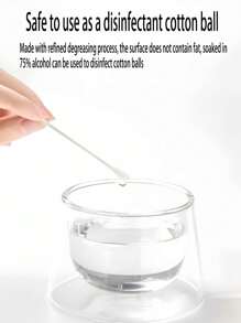 200pcs Baby Swabs, Suitable For Newborns, Infants, Children, Organic, For Babies - White - View 7