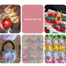 4 件，材质：60% 棉，40% 腈纶，重量：42 克/捆，加捻精梳棉纱，DIY 手工编织毛衣、钩针编织、毛绒玩具、围巾等手工艺品 - 彩色 - 查看 11