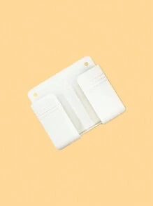 Wall Mounted Mobile Phone Charging Case Holder, Adhesive Remote Control Base, No Drilling Wall Storage Rack Base Wholesale