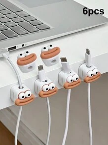 Magnetic Cable Clips Adjustable Charging Cables Cord Holder Under Desk Wire Manager Organizer For Home Office Cable Management - Multicolor - View 8