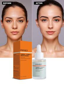 LANTHOME 亮肤精华液 - 姜黄、维生素 C 和熊果苷配方，可提亮肤色、均匀肤色、修复色素沉着 维生素 C 精华液，含阿尔法熊果苷和姜黄提取物、维生素 E，可提亮肤色、修复紫外线损伤、保持光泽 - 無色 - 查看 12