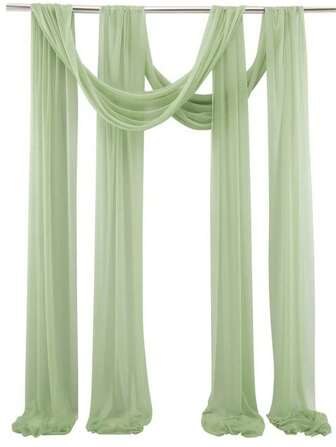 1pc-118in/ Elastic Satin Backdrop Non-Transparent Satin Fabric Curtains Photography Backdrop Suitable For Wedding Party Engagement Ceremony Stage Decor Bridal Shower Anniversary Party Birthday Party Valentine's Day Party ﻿( White, Mint Green, Champagne Color)