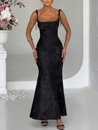 1pc Women's Fashionable Sexy Simple Casual Everyday Dress