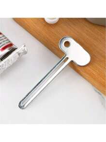 Stainless Steel Squeezer Is Suitable For Squeezing Toothpaste. Manual Hand Cream Squeezes Hair Dye Paste Pigment Ointment Clip. Stainless Steel Toothpaste Squeezer Home Bathroom Decor Fall Decor Back To School - Multicolor - View 8