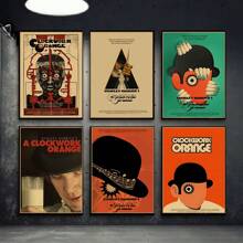 1pc Wall Arts Posters Pop Classic High Score Movie Posters, Suitable For Study And Living Rooms, Canvas Art, Gifts, Without Frame/With Frame ,Wall Art With Frame - Multicolor - View 3